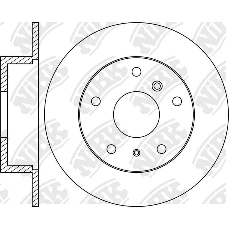 NIBK Rotor RN1034 300mm x 10min