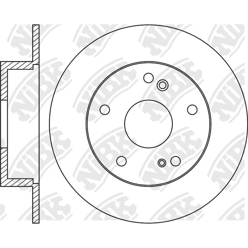NIBK Rotor RN1035 278mm x 9min