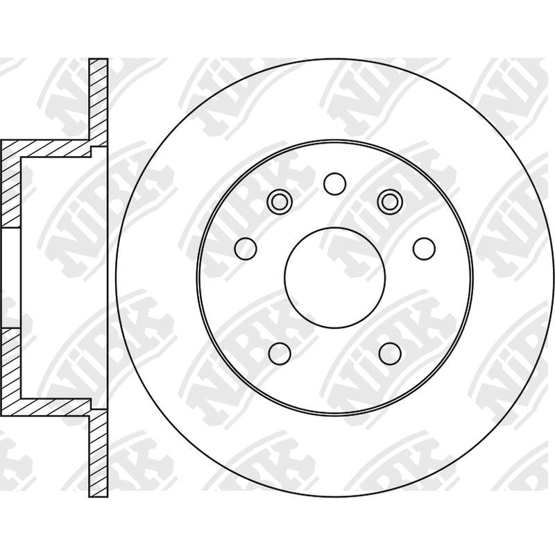NIBK Rotor RN1063 286mm x 12min