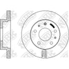 NIBK Rotor RN1065V 300mm x 24min