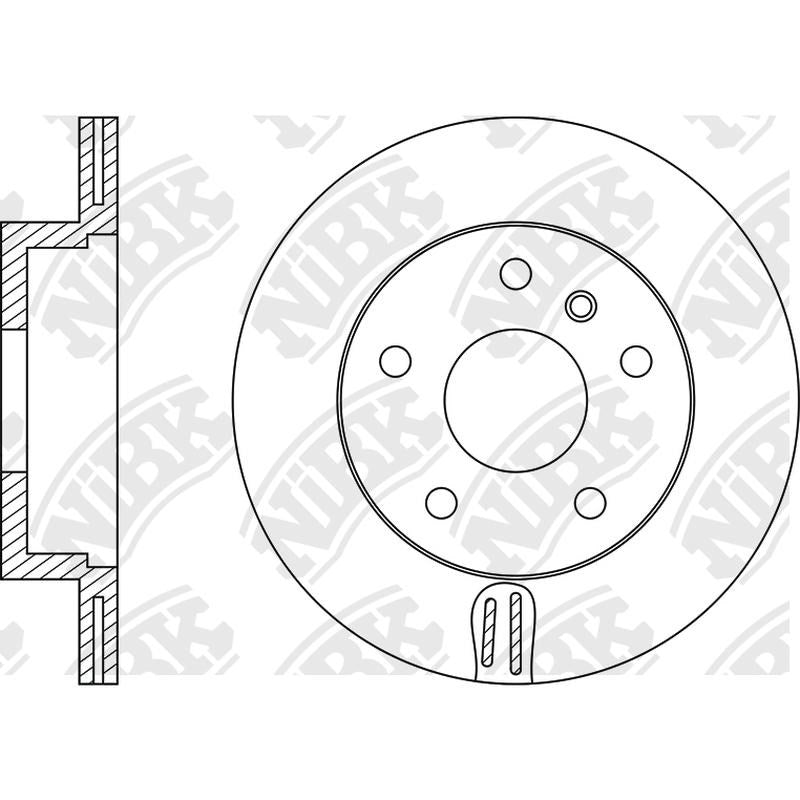 NIBK Rotor RN1078V 298mm x 20min