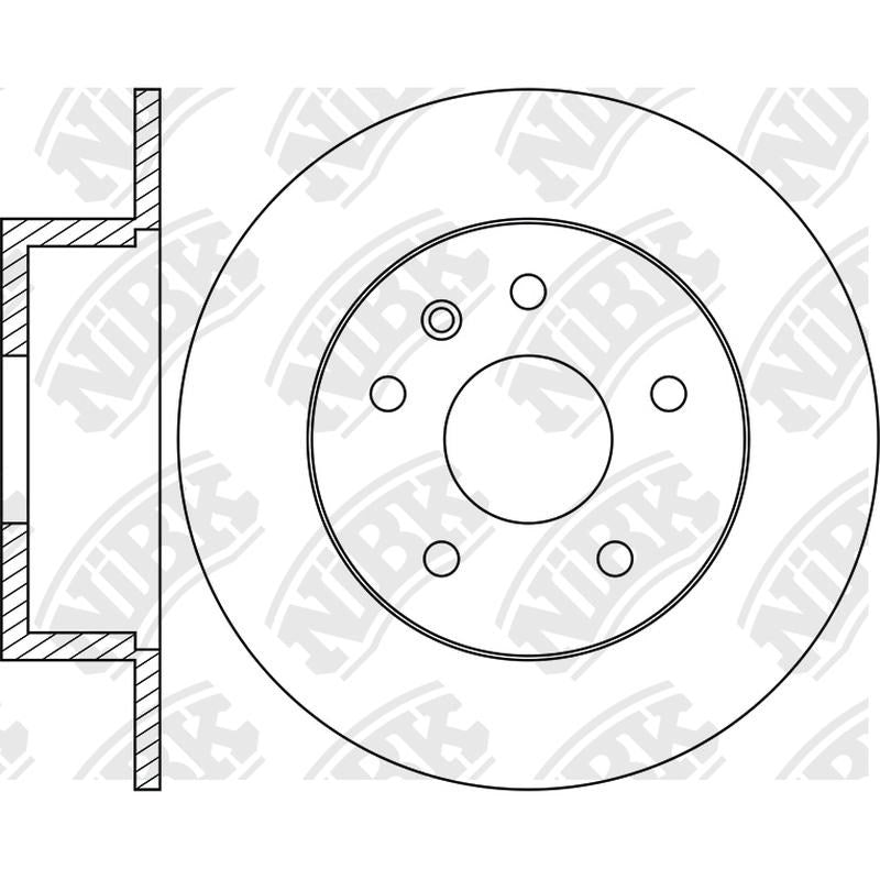 NIBK Rotor RN1080 280mm x 10min