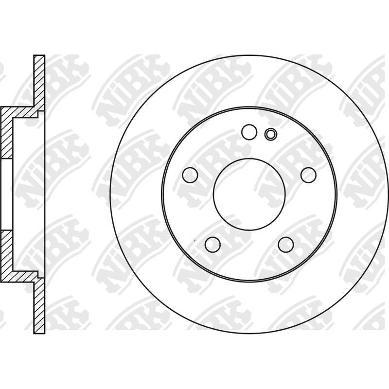 NIBK Rotor RN1107 260mm x 10min