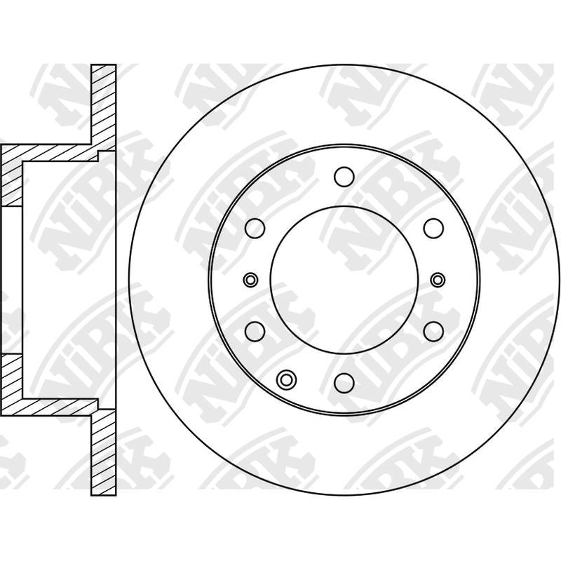 NIBK Rotor RN1119 315mm x 18min