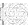 NIBK Rotor RN1124DSET 260mm x 20min
