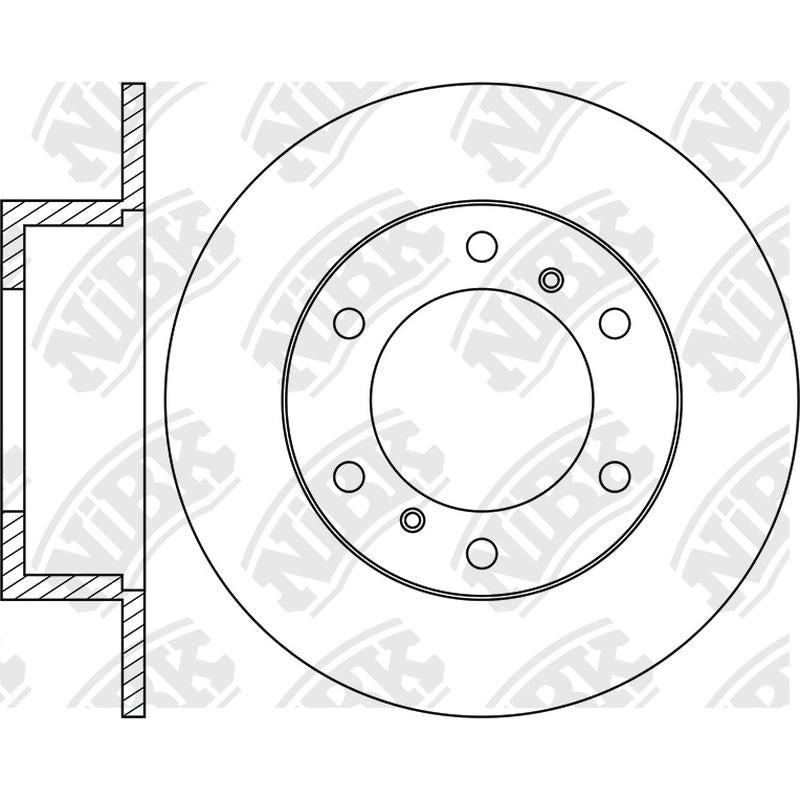 NIBK Rotor RN1132 299mm x 10.4min