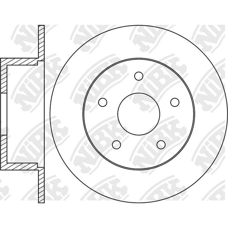 NIBK Rotor RN1149 305mm x 10min