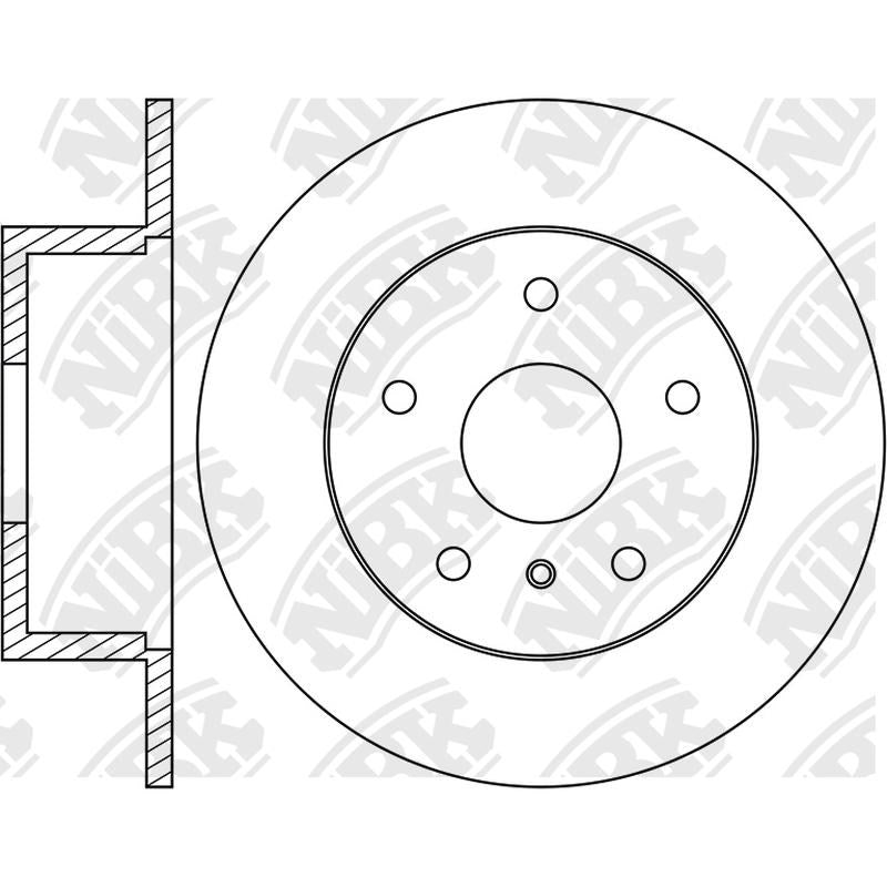NIBK Rotor RN1155 324mm x 12min