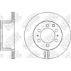 NIBK Rotor RN1157V 335mm x 18min
