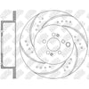 NIBK Rotor RN1176DSET 284mm x 10min