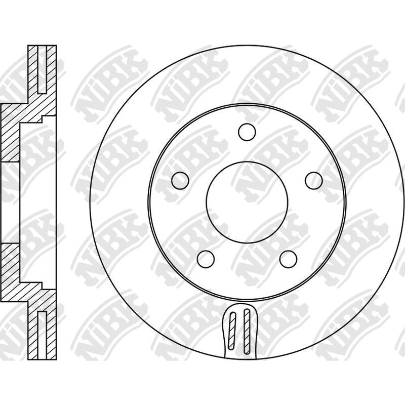 NIBK Rotor RN1193VSET
