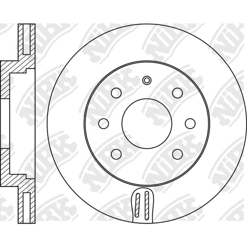 NIBK Rotor RN1206V 236mm x 20min