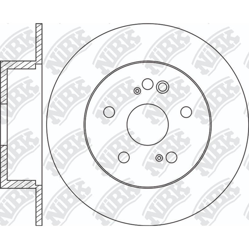 NIBK Rotor RN1207DSET 303mm x 9min
