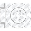NIBK Rotor RN1207DSET 303mm x 9min