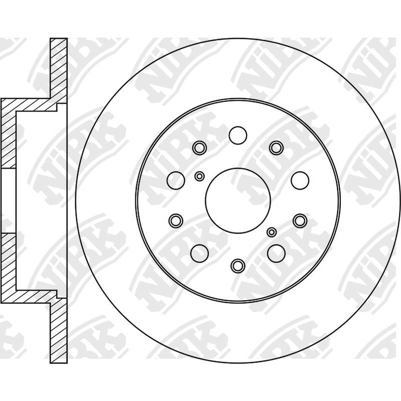 NIBK Rotor RN1225 307mm x 12min