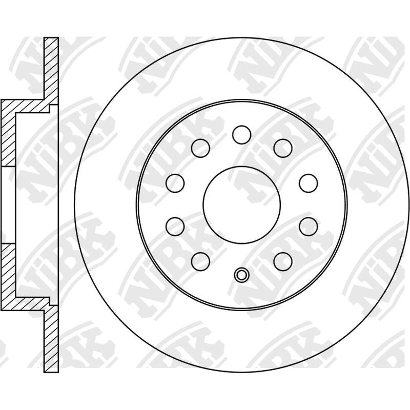 NIBK Rotor RN1227 282mm x 12min