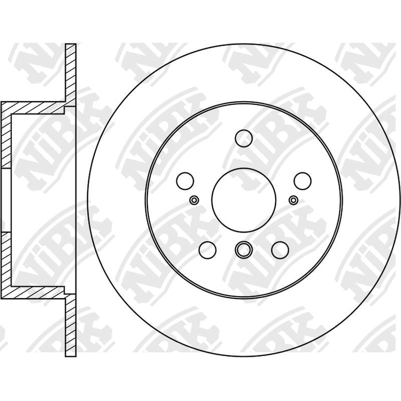 NIBK Rotor RN1232 269mm x 9min