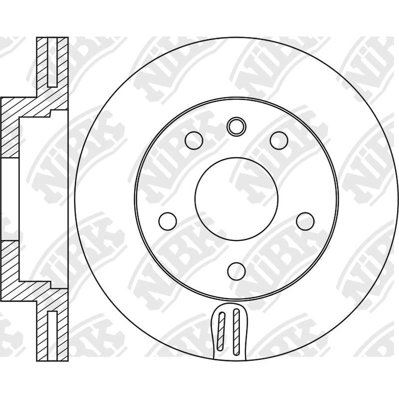NIBK Rotor RN1235VR 330mm x 32min