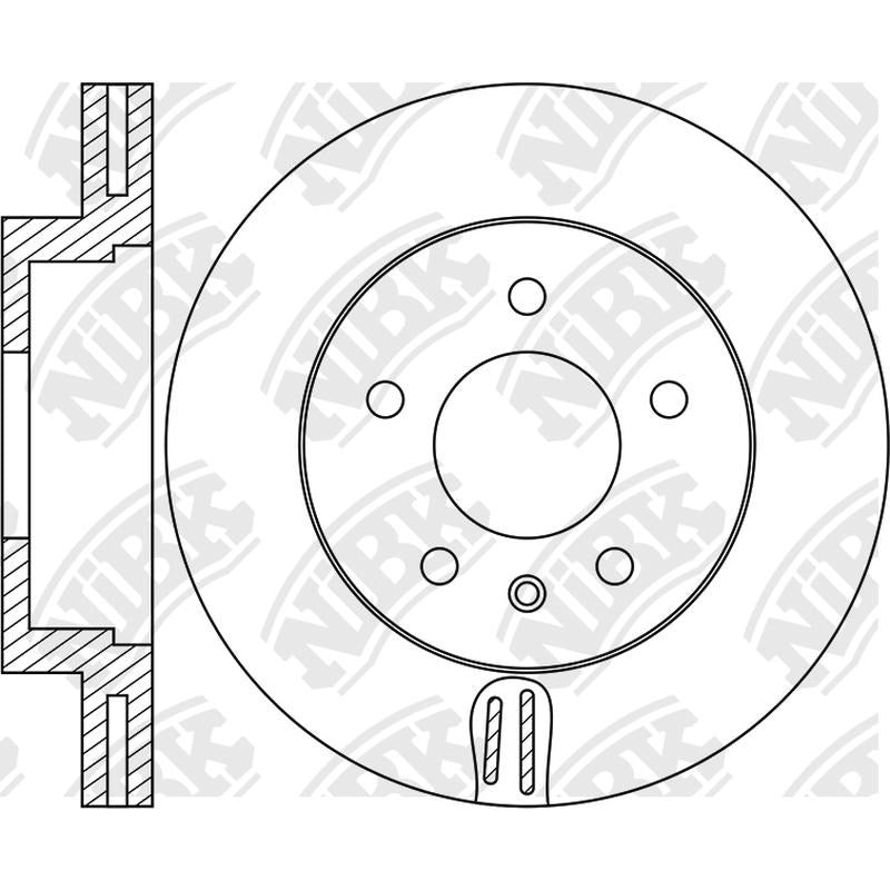 NIBK Rotor RN1235VSET 330mm x 32min