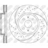 NIBK Rotor RN1237DR 276mm x 26min