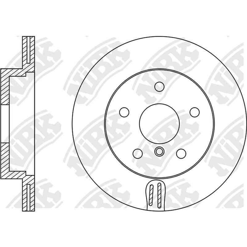 NIBK Rotor RN1246V 345mm x 24min