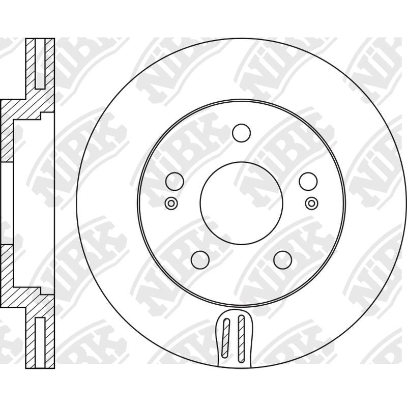 NIBK Rotor RN1252V 276mm x 24min