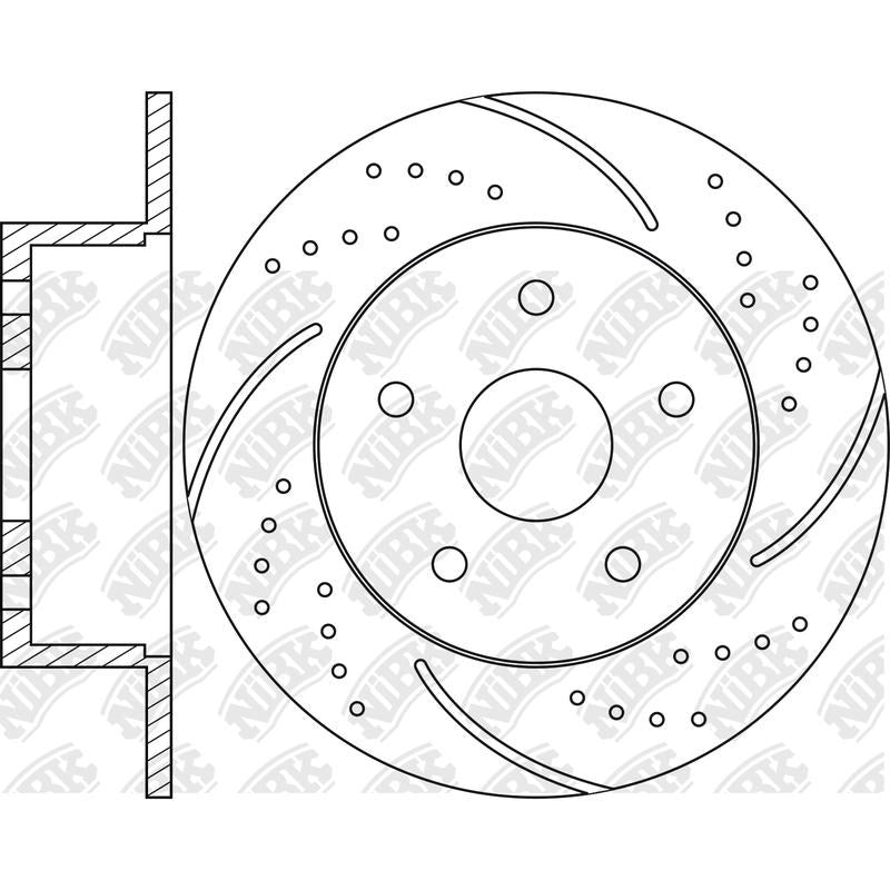 NIBK Rotor RN1255DSET 288mm x 10min
