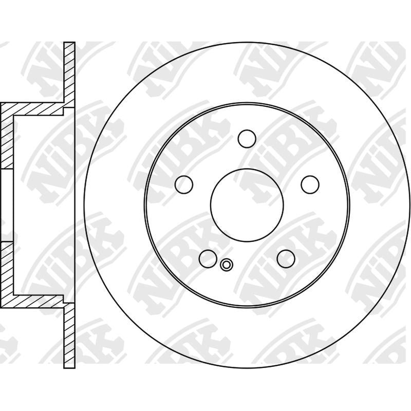 NIBK Rotor RN1271 300mm x 10min
