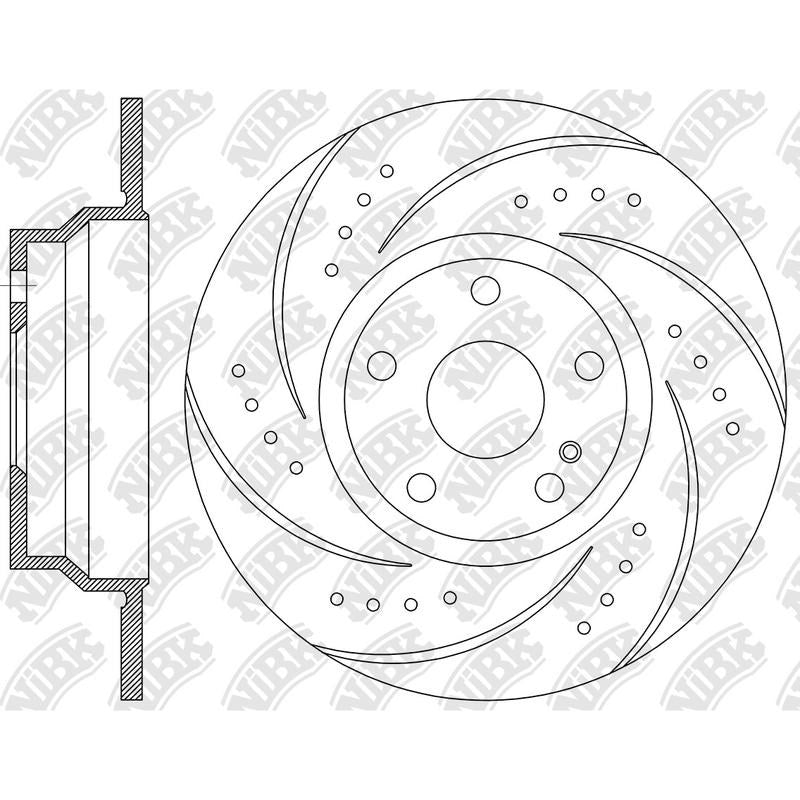 NIBK Rotor RN1271DSET 300mm x 10min