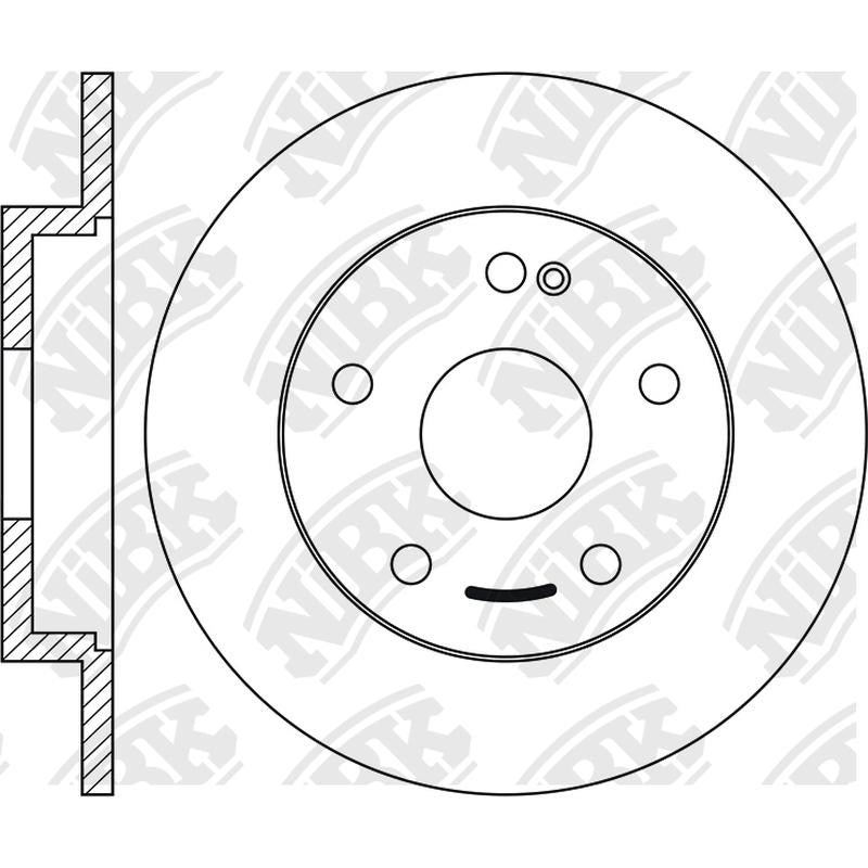 NIBK Rotor RN1289 284mm x 12min