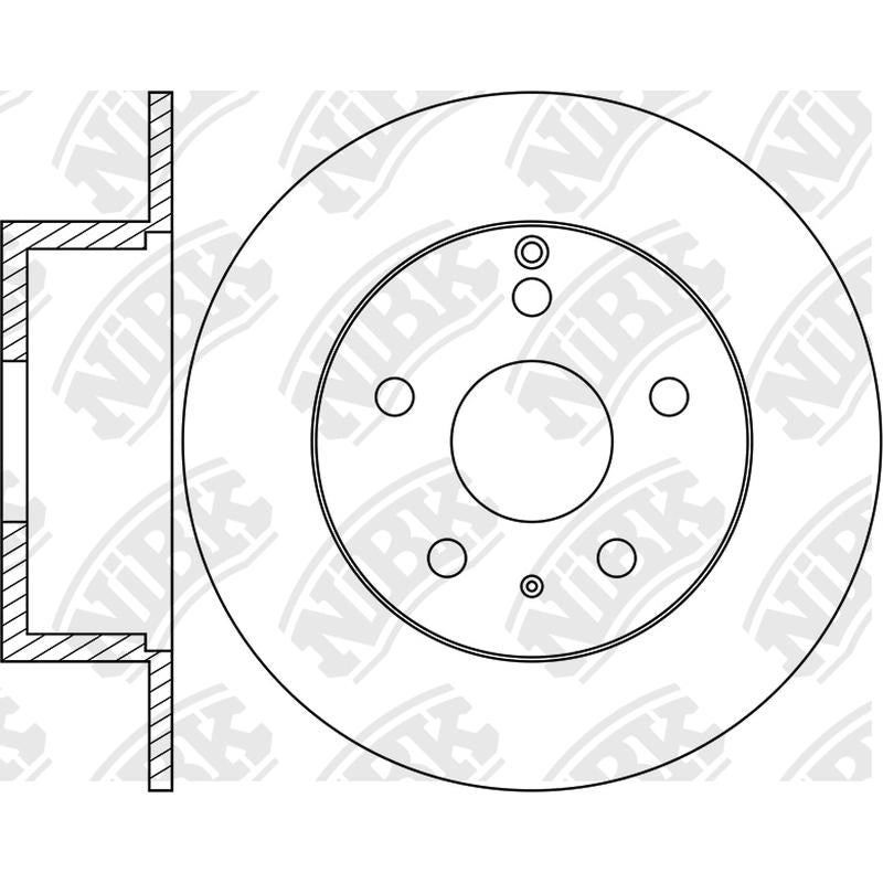 NIBK Rotor RN1290 295mm x 9.6min