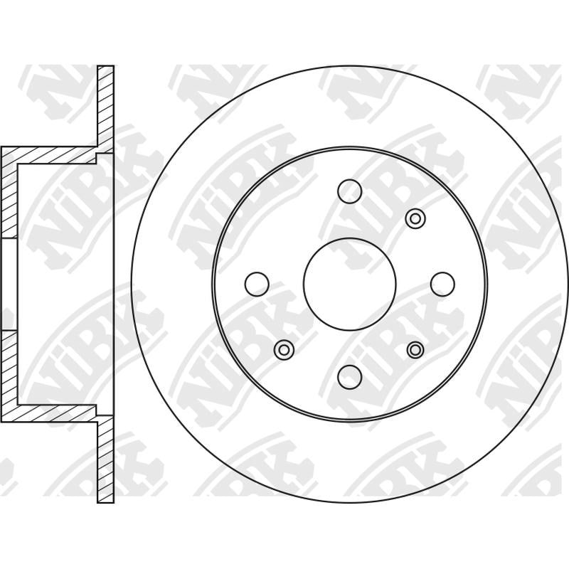 NIBK Rotor RN1292 270mm x 10min
