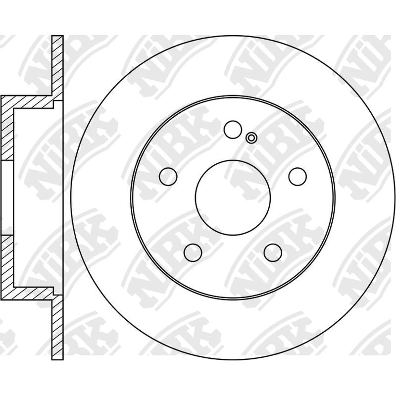 NIBK Rotor RN1298 290mm x 10min