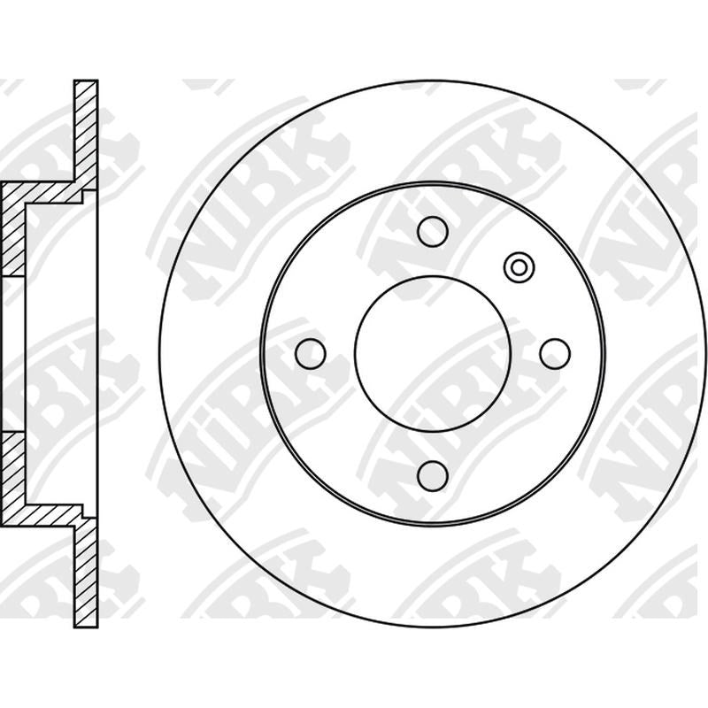 NIBK Rotor RN1299 239mm x 10min