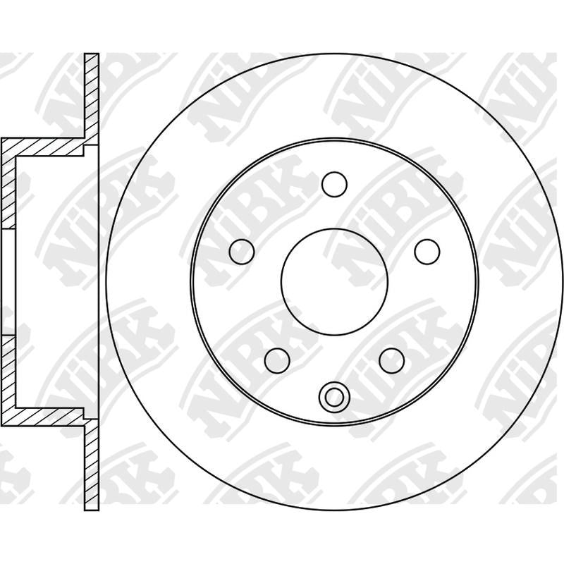 NIBK Rotor RN1302 291.8mm x 9min