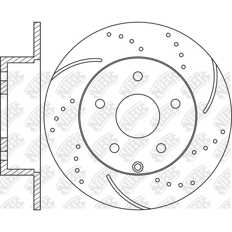 NIBK Rotor RN1302DSET 291.8mm x 9min