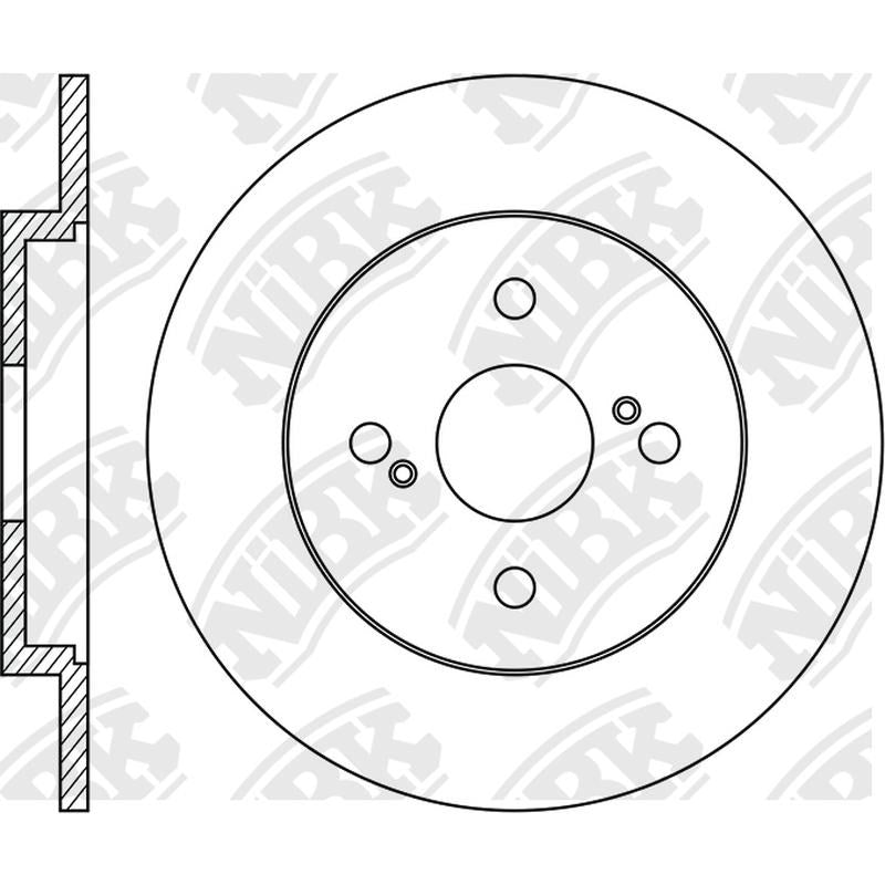NIBK Rotor RN1310 259mm x 9min