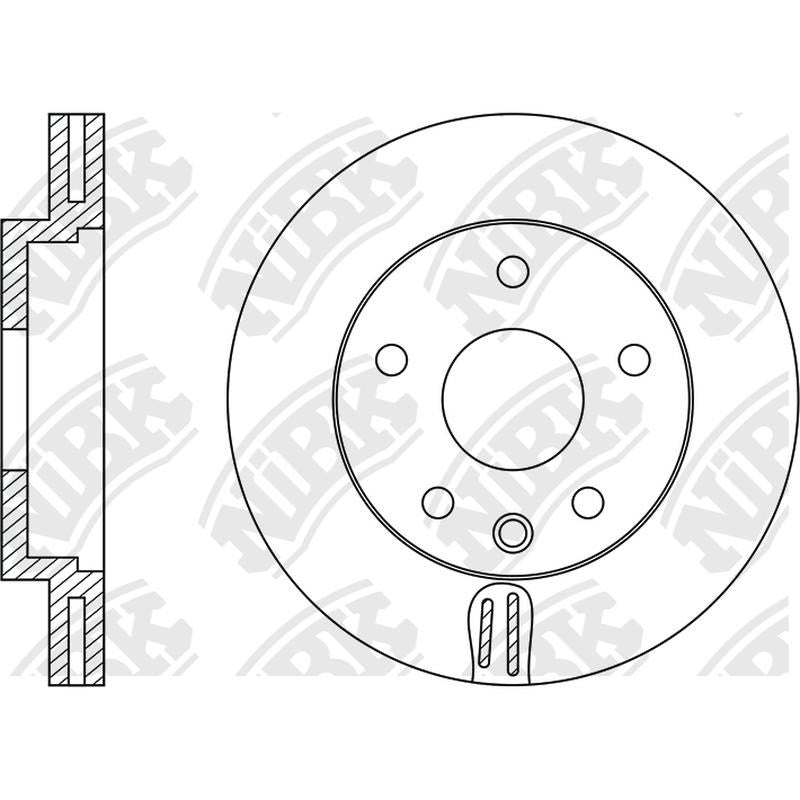 NIBK Rotor RN1316V 308mm x 29.5min