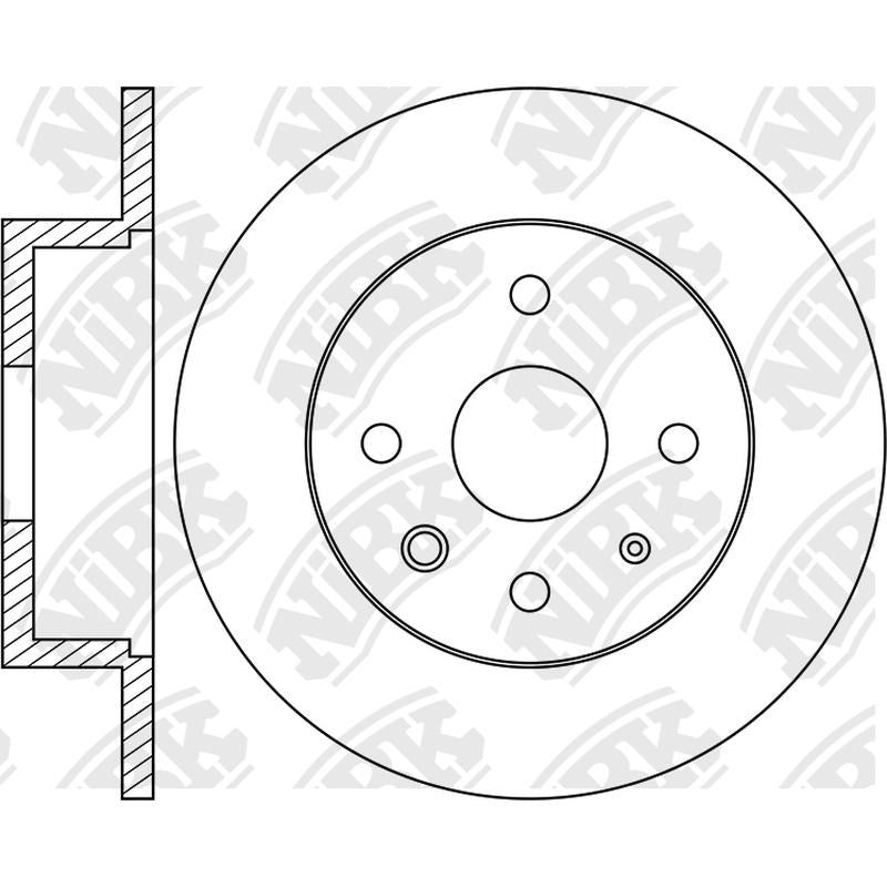 NIBK Rotor RN1325 276mm x 12min