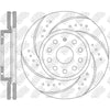 NIBK Rotor RN1377DSET 312mm x 25min