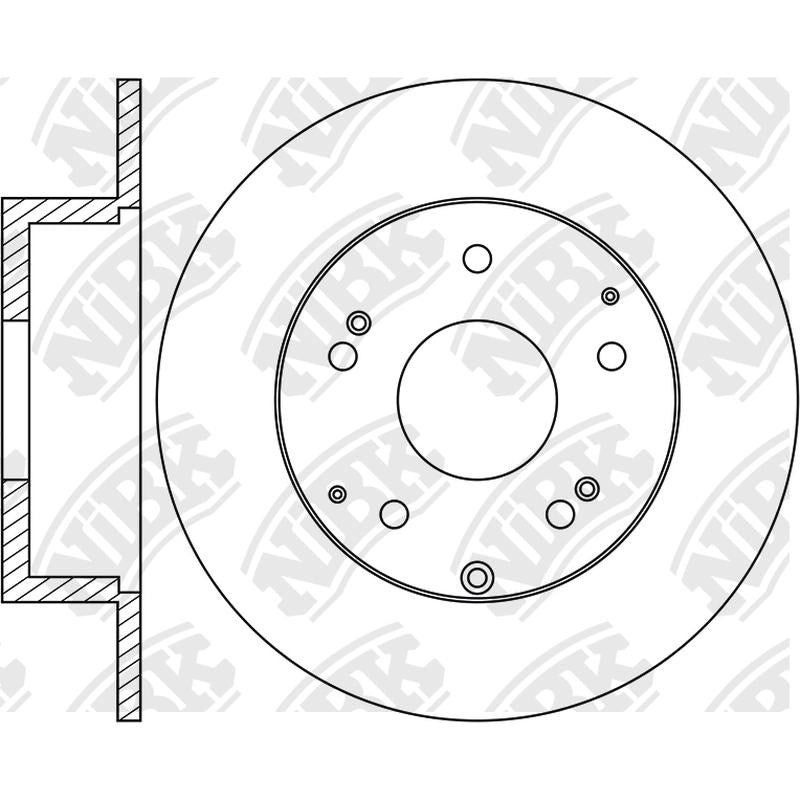 NIBK Rotor RN1383 282mm x 10min