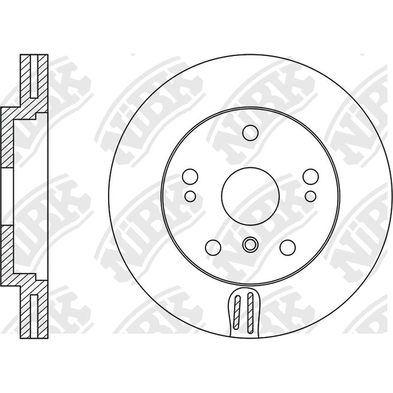 NIBK Rotor RN1394V 330mm x 32min