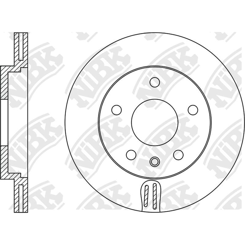 NIBK Rotor RN1399V 294mm x 22min