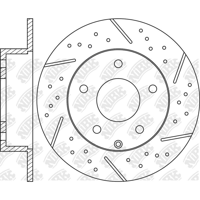 NIBK Rotor RN1402DSET 302mm x 10min