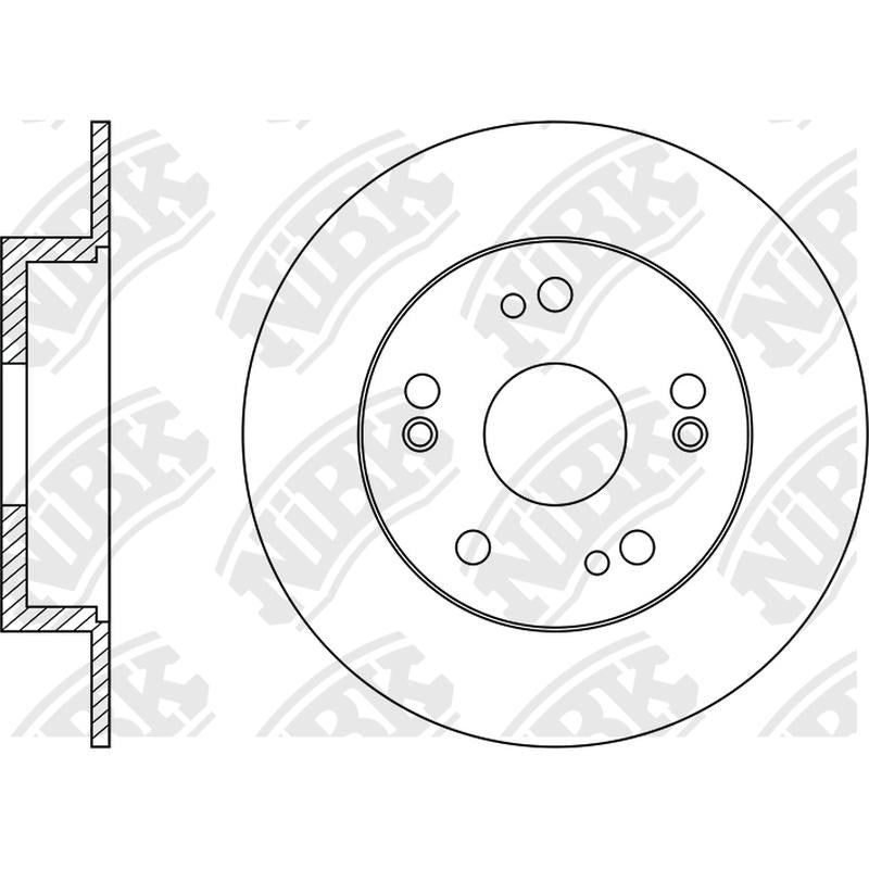 NIBK Rotor RN1409 282mm x 9min