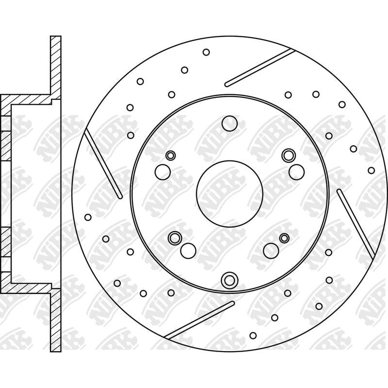 NIBK Rotor RN1411DSET 333.5mm x 11min