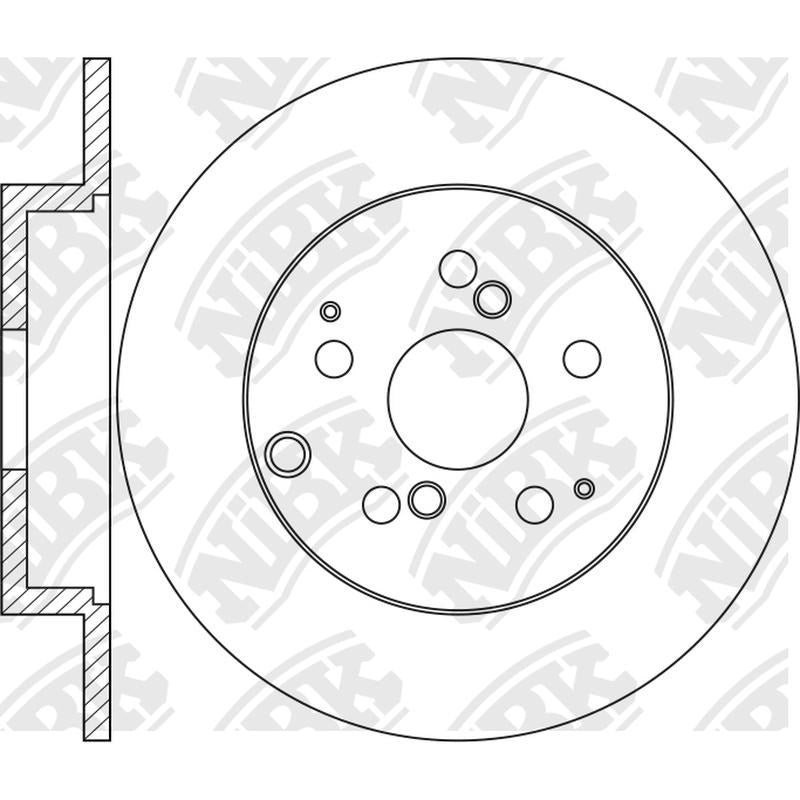 NIBK Rotor RN1414 313mm x 12min