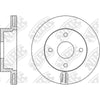 NIBK Rotor RN1424V 280mm x 24min