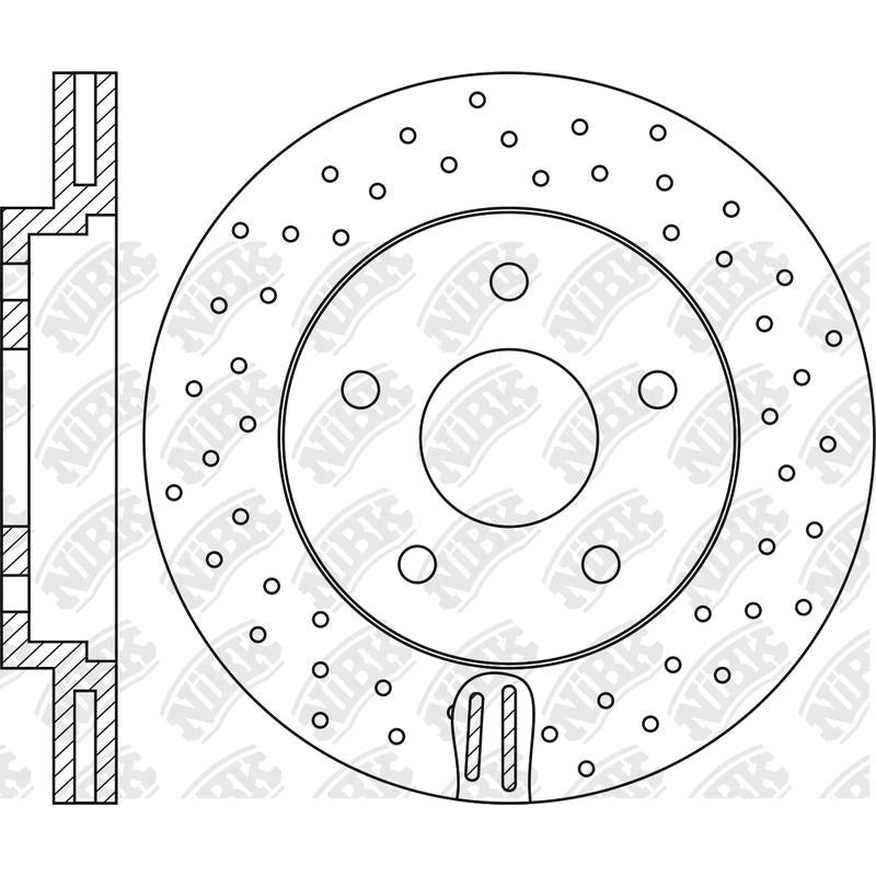 NIBK Rotor RN1426DSET 280mm x 24min