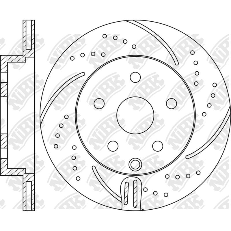 NIBK Rotor RN1429DSET 349mm x 20min